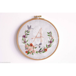 DMC, kit imprimé Couronne de fleurs (DMC-TB149)