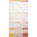 Dohler, linge de cuisine damassé bordure jaune (DOHJ)