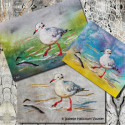 Isabelle Vautier, grille La mouette rieuse (ISA30)