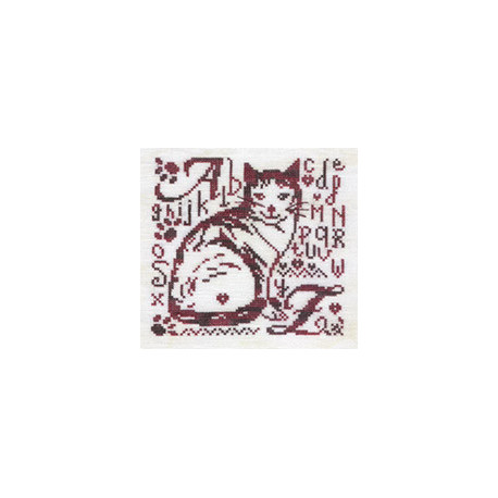 Isabelle Vautier, grille Mon petit chat (RV141)