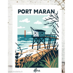 Isabelle Vautier, grille Port Maran (AF02)