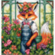 Lanarte, kit au point compté Florian the fox (LA0217607)