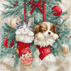 LetiStitch, kit Christmas Naps (SLETIL9966)