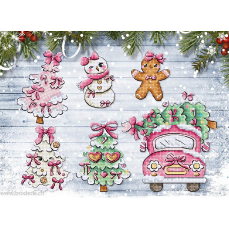 LetiStitch, kit Sweetmas Ornaments (SLETIL9969)