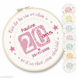 LiliPoints, Grille Fête - 20 ans (F011)