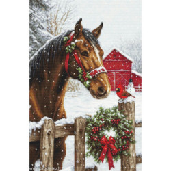 Luca-S, kit canevas petits points Holiday Magic (LUCASG710)