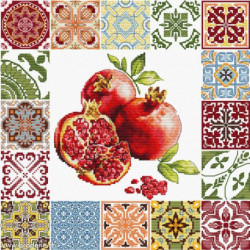 Luca-S, kit Mosaic Heart of the Pomegranate (LUCASB7058)
