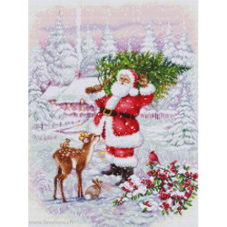 Luca-S, kit Santa With Tree (LUCASBU5098)