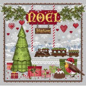 Madame la Fée, grille Station Noël (FEE124)
