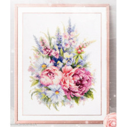 Magic Needle, kit Bouquet with Peonies (MN210-310)