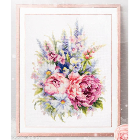 Magic Needle, kit Bouquet with Peonies (MN210-310)