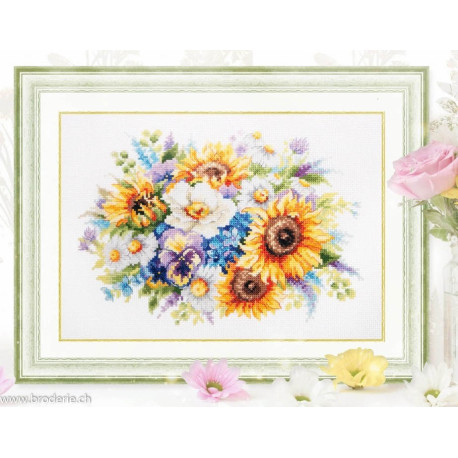 Magic Needle, kit Bouquet with Sunflowers (MN210-312)