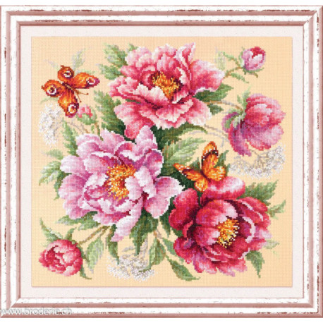 Magic Needle, kit Flower Magic. Peonies (MN140-001)