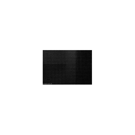 Milpoint, coupon vinyle laqué Noir 2.5 points/cm (VINNoir)