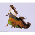 Mirabilia Nora Corbett, grille Daughters Of The Wild - Miss Miss Brown Wolf (NC370)