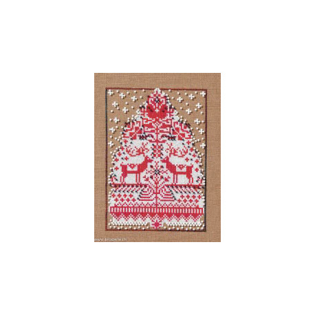 Mirabilia Nora Corbett, grille Red Tree Christmas Christmas (NC365)