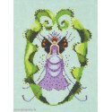 Mirabilia Nora Corbett, grille Ruffle Fern Petal (NC319)